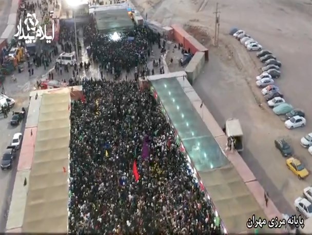 اینجا مهران، شاهراه عتبات، هر که دارد هوس کربلا بسم‌الله