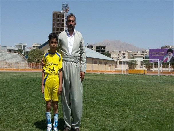 انتخاب فوتبالیست نونهال پاوه ای در فستیوال کشوری مدارس فوتبال