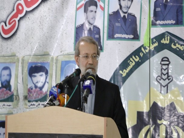 گزارش تصویری سخنرانی رییس مجلس شورای اسلامی در یادواره ۳۸ شهید نیروی انتظامی شهرستان لنگرود