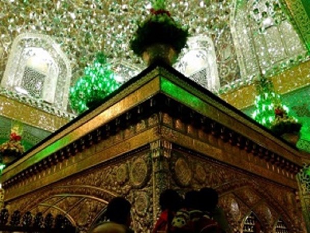 شب اول محرم در حرم رضوی+عکس