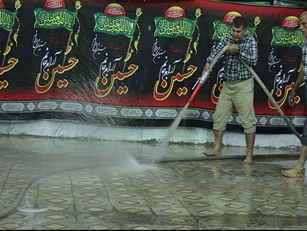 برازجان یکپارچه سیاه پوش شد+ تصاویر