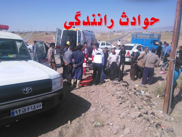 برخورد سواری پراید و نیسان در رشتخوار 5 مصدوم برجای گذاشت
