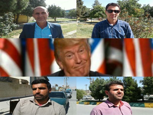 واکنش قاطع دهدشتی ها به اظهارات ترامپ + تصاویر