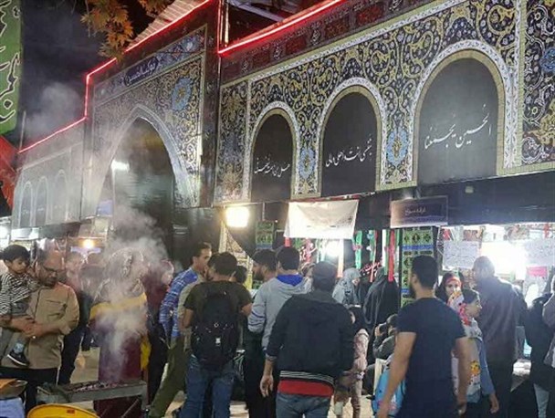 موکب جاماندگانِ پیاده روی اربعین  در گرگان