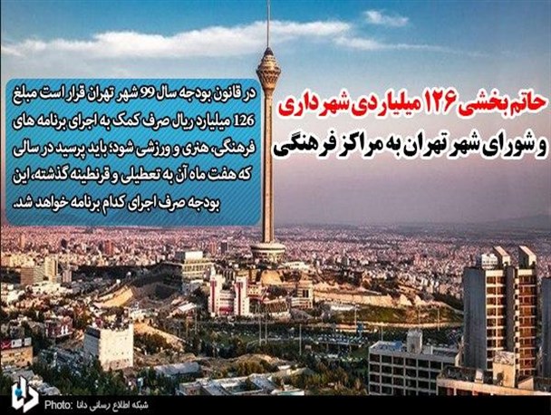 حاتم بخشی 126 میلیاردی شهرداری و شورای شهر تهران به مراکز فرهنگی/ وقتی اولویت‌بندی معنا ندارد + سند