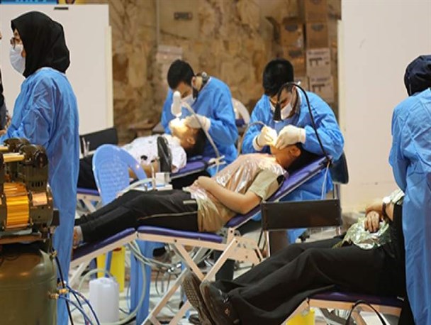 رزمایش «مواسات و همدلی» با ارائه خدمات رایگان دندان‌پزشکی در مازندران