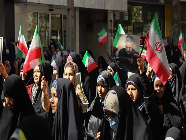 جشن بزرگ وحدت با حضور بانوان قزوینی