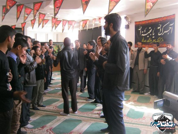 تصاویر/عزاداری امام حسین(ع) در دانشگاه آزاد خاش