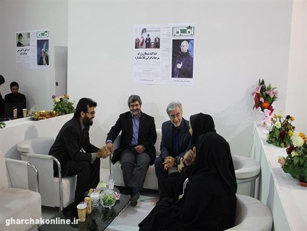 بازدید کانون بسیج رسانه شهرستان قرچک از نمایشگاه مطبوعات/تصاویر