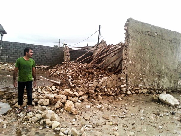 تصاویری از خسارت سیل در دهستان بالاده