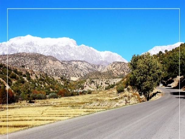 نقاشی پاییز هزار رنگ در ماسوله جنوب ایران (کریک)+ تصاویر
