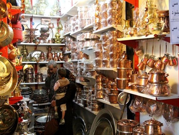 راسته مسگران بازار تاریخی ارومیه