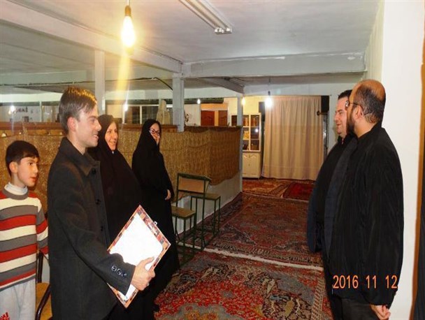 بازدید بازرسان ستاد عالی کانون های فرهنگی هنری مساجد کشور از کانون ثارالله گیوی