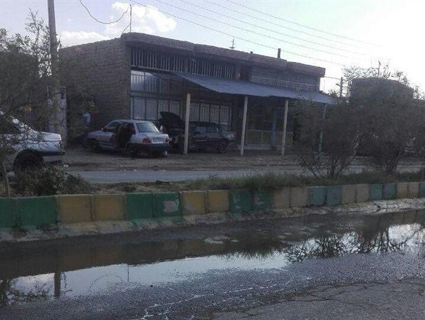 گزارش تصویری/ معرکه آب در خیابان های خاش