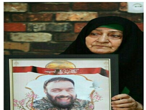 مادر شهید «محرابی» به فرزند شهیدش پیوست