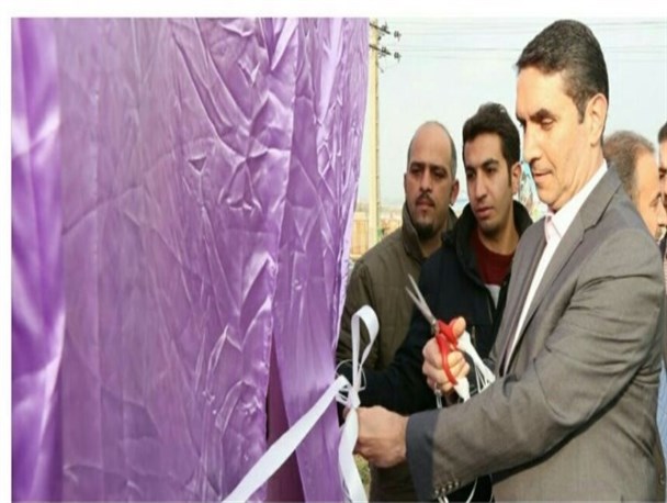 افتتاح پروژه شهری در اراک+تصاویر