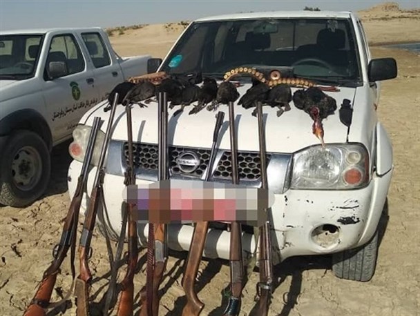 دستگیری ۱۰ متخلف شکار و صید در سیستان و بلوچستان
