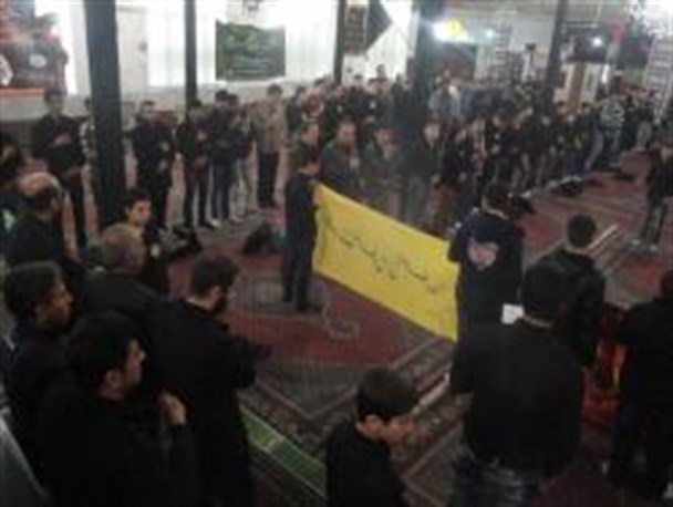 مراسم اربعین حسینی در شهر گیوی برگزار شد
