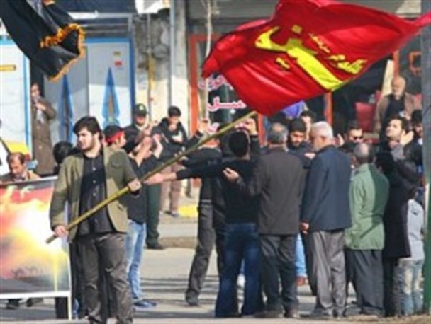 عزاداری اربعین حسینی در سیاهکل
