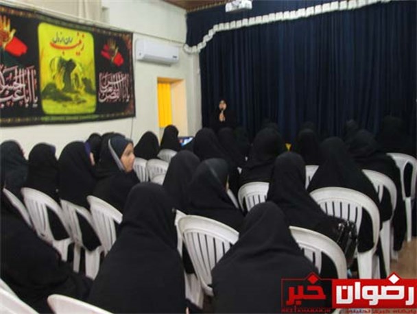 مراسم خطبه خوانی حضرت زینب (س) برگزار شد