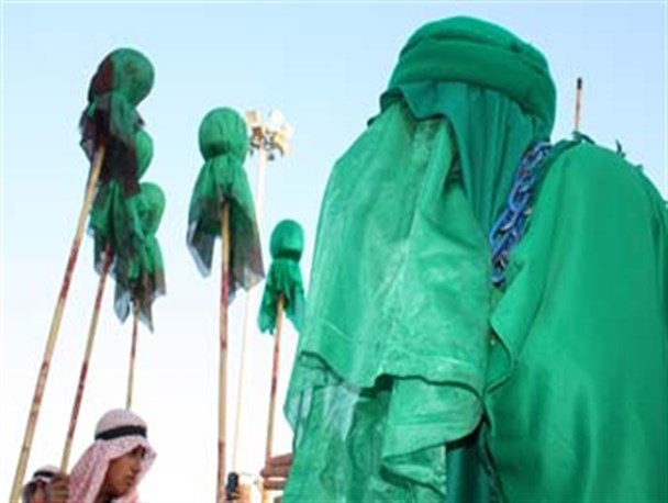 آئین تعزیه خوانی اسارت حضرت زینب(س) در گرگان برگزار شد