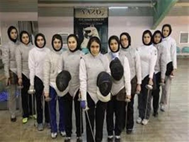 حضور بانوان شمشیرباز ارومیه ای در لیگ برتر باشگاههای کشور
