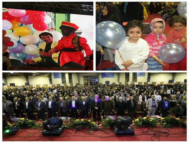 بادکنک های بیست و سومین جشنواره بین المللی تئاتر کودک و نوجوان در هگمتانه به پرواز درآمد