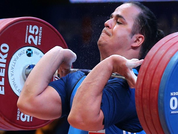 وزنه برداری قهرمانی جهان| پایان کار نماینده 96 کیلوی ایران بدون مدال/ دهدار ششم شد