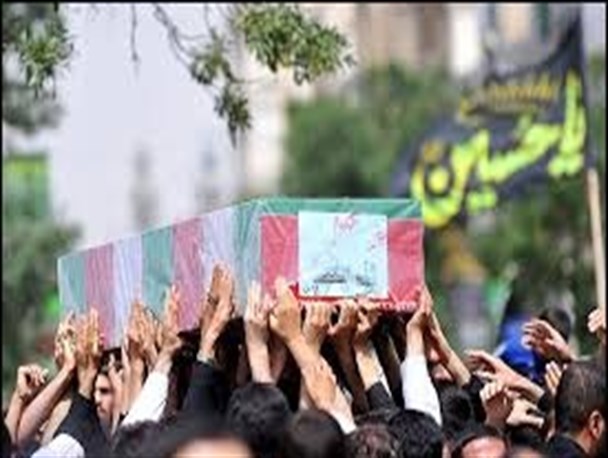 پیکر سرباز شهید بهرام محمدی تشییع شد