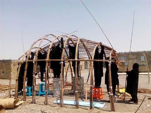 مشارکت زنان در ساخت کَپَر