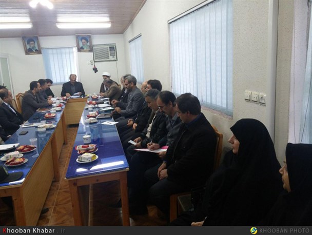جلسه شورای اداری بخش خشکبیجار برگزار شد