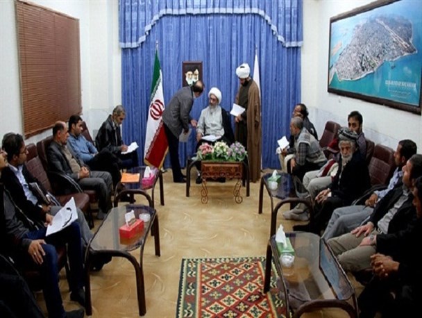 تصاویر دیدار عمومی آیت الله صفایی بوشهری