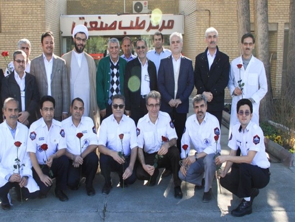 تجلیل از مقام شامخ پرستاران شاغل در بهداری پالایشگاه سرخس