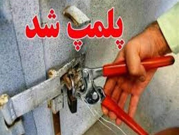 پلمپ ۸ واحد صنفی متخلف در میانکوه
