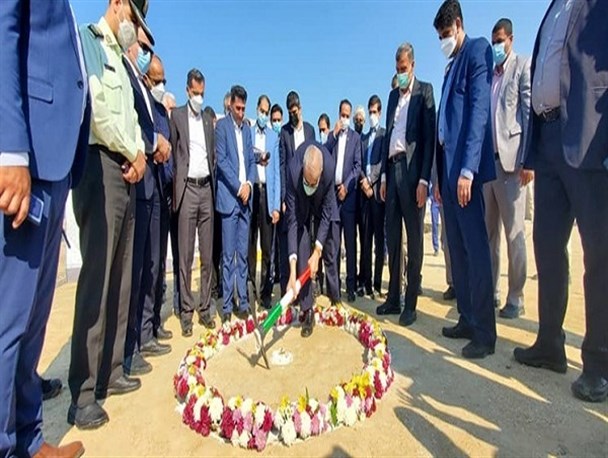 فاز دوم پالایشگاه نفت خام فوق‌سنگین قشم کلنگ‌زنی شد