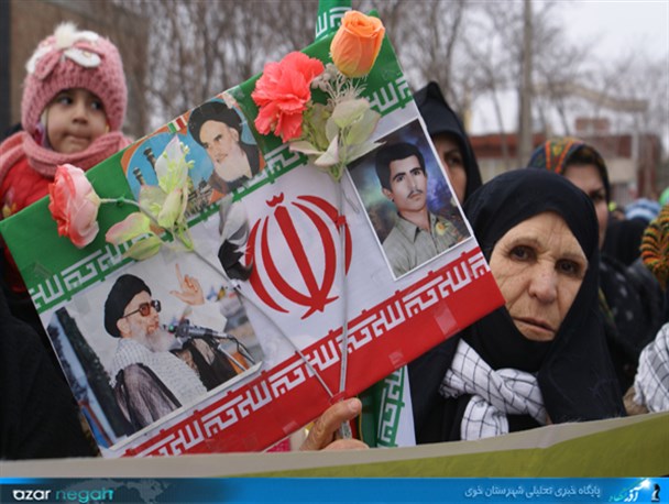 مردم خوی در یوم الله 22 بهمن انقلابی دیگر رقم زدند