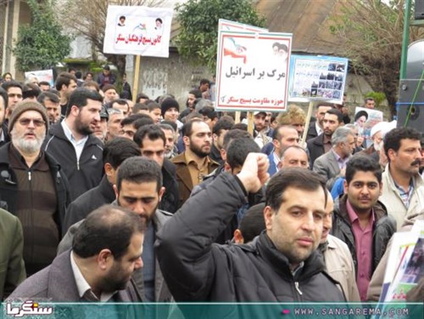 گزارش تصویری از حماسه با شکوه 22بهمن در سنگر