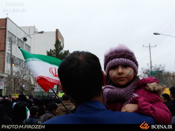 گزارش تصویری از حضور دیدنی کودکان در جشن انقلاب