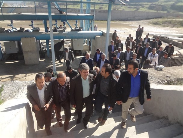 ایستگاه پمپاژ غورک باشت به بهره برداری رسید+تصاویر