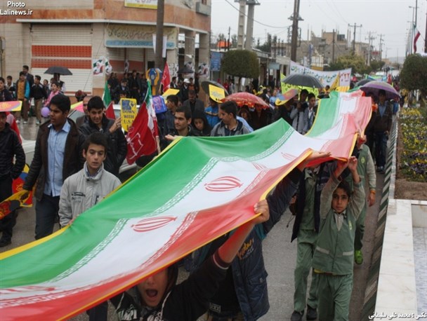 نه سرما مردم را دلسرد کرد و نه باران حضور را کم/ عرب و بختیاری امروز فریاد زدند که پای انقلاب ایستاده ‌اند +تصاویر