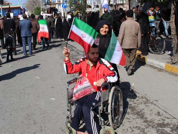 حاشیه های تصویری راهپیمایی 22 بهمن در گلستان