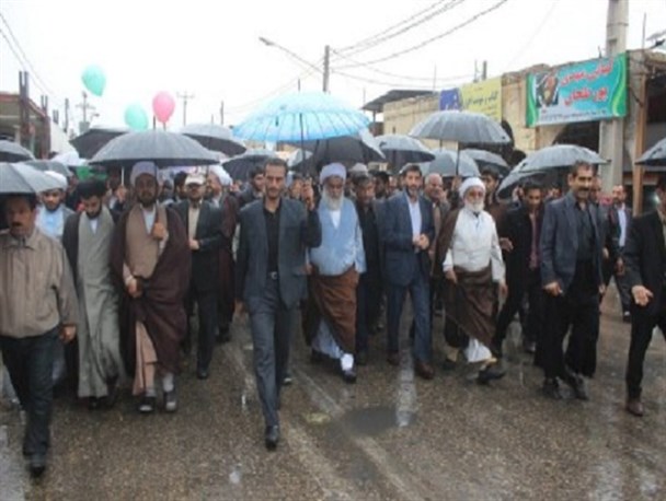 راهپیمایی یوم الله ۲۲ بهمن در شوشتر