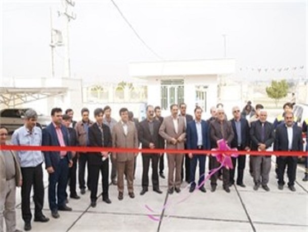 اداره گاز شهر حسینیه اندیمشک به بهره برداری رسید