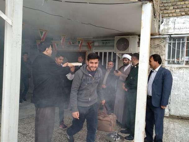 اعزام آخرین کاروان راهیان نور شهرستان کلاله به مناطق جنگی + تصاویر