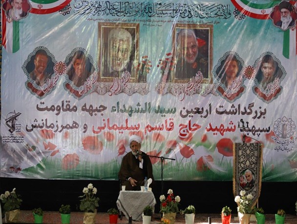 حاج قاسم قدرت منافقین را درهم شکست