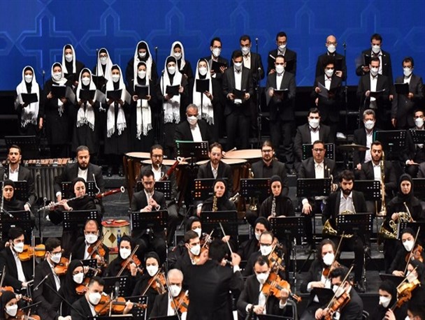 فجر موسیقی به یاد سردار دل‌ها جان گرفت/ «سرباز» در وحدت شنیدنی شد