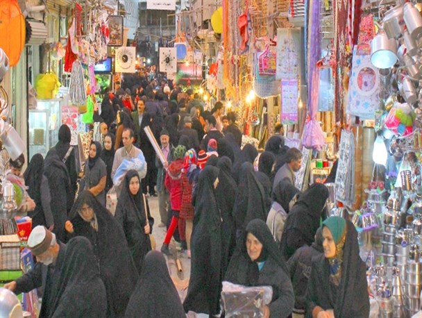 حال و هوای بازار همدان در آستانه شب عید+تصاویر
