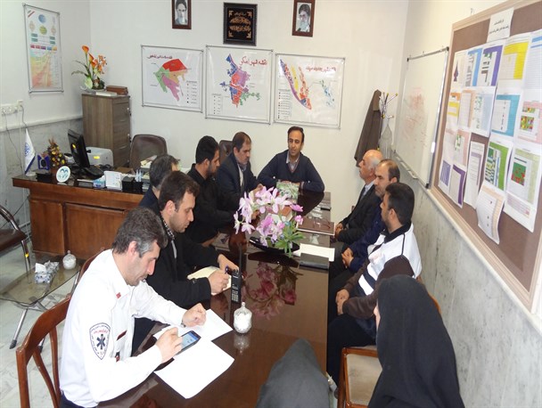 برگزاری مانور آمادگی و مدیریت بحران در اسکو