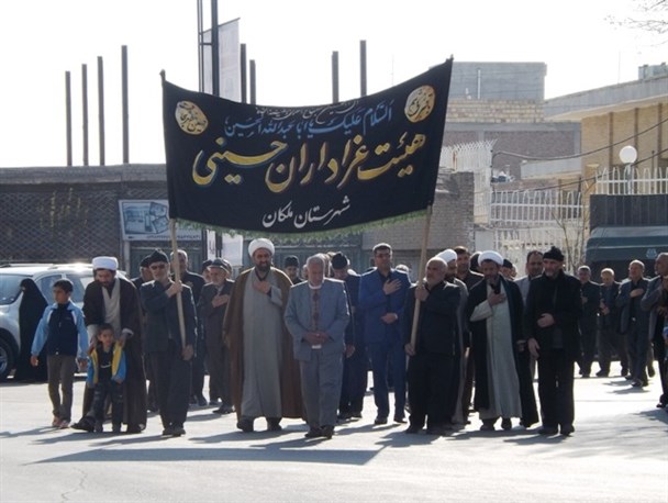 مراسم عزاداری ایام فاطمیه در ملکان برگزار شد+گزارش تصویری