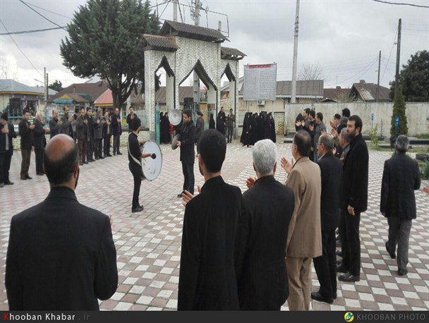 مراسم دسته آرایی در سالروز شهادت حضرت فاطمه (س) درخشکبیجار برگزار شد+ تصاویر